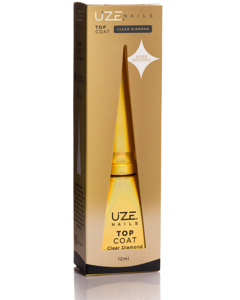 Uze Nails Top Coat Clear Diamond 12ml