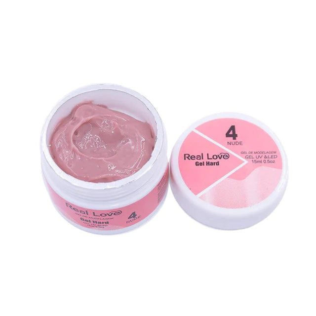 Real Love - Gel Uv & Led 4 Nude Hard 15ml