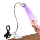 Luminária de Mesa com Garra para Secagem de Unhas em Gel