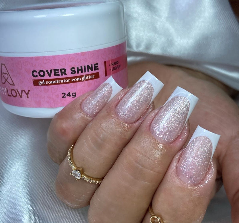 Anylovy Gel Construtor Cover Shine Glitter 24g