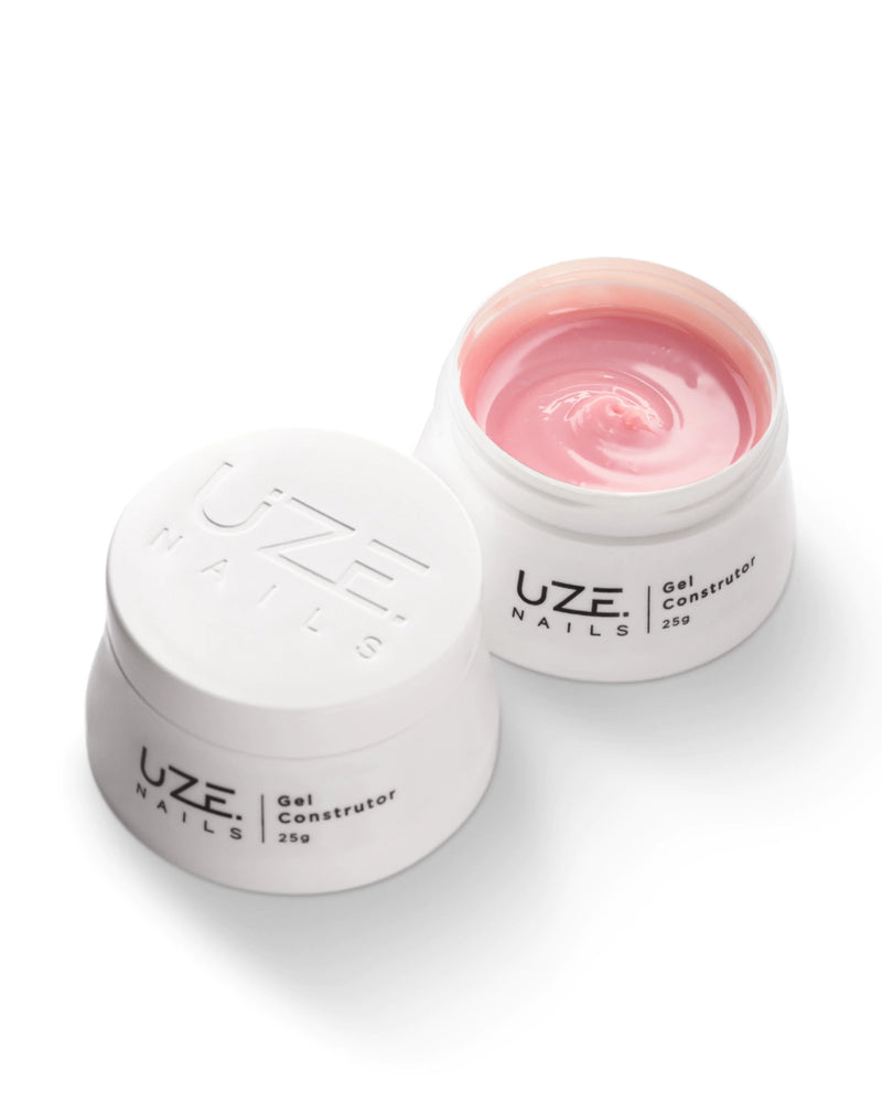 Uze Nails Gel Construtor Natural Baby Pink 25g