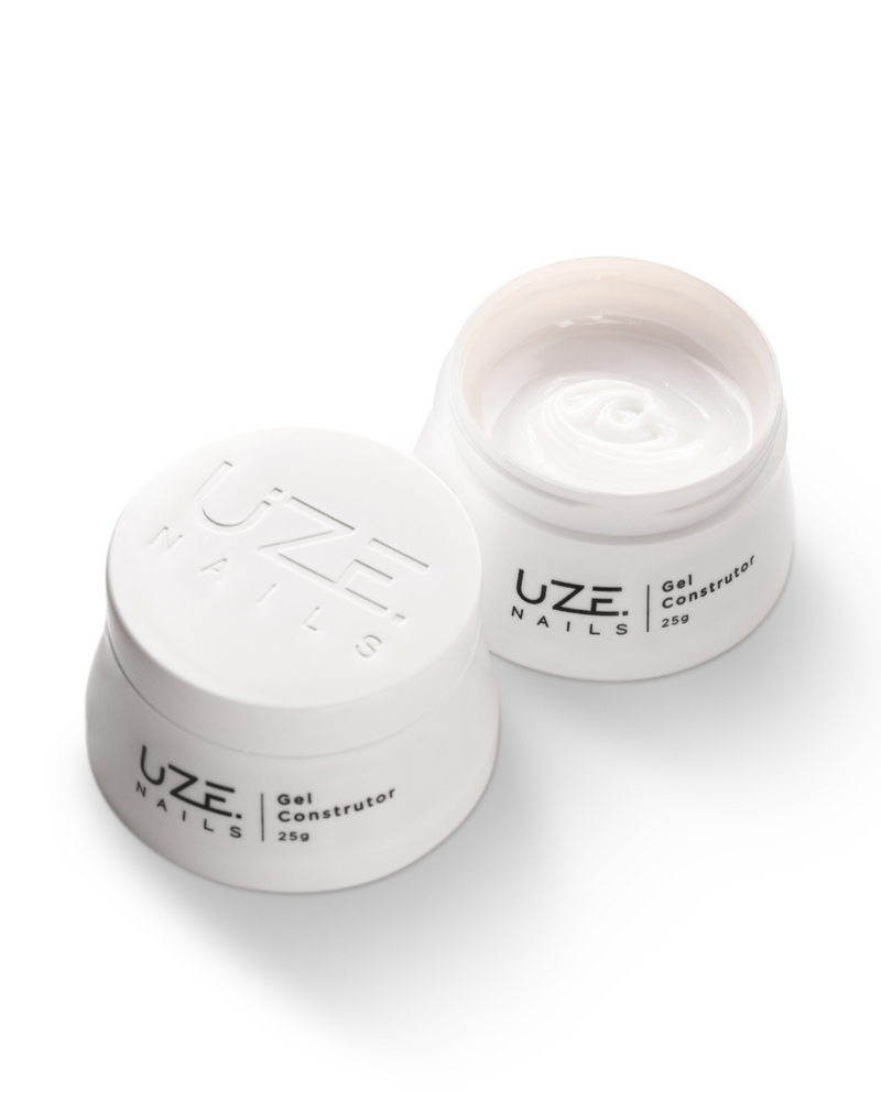 Uze Nails Gel Construtor Natural Baby White 25g