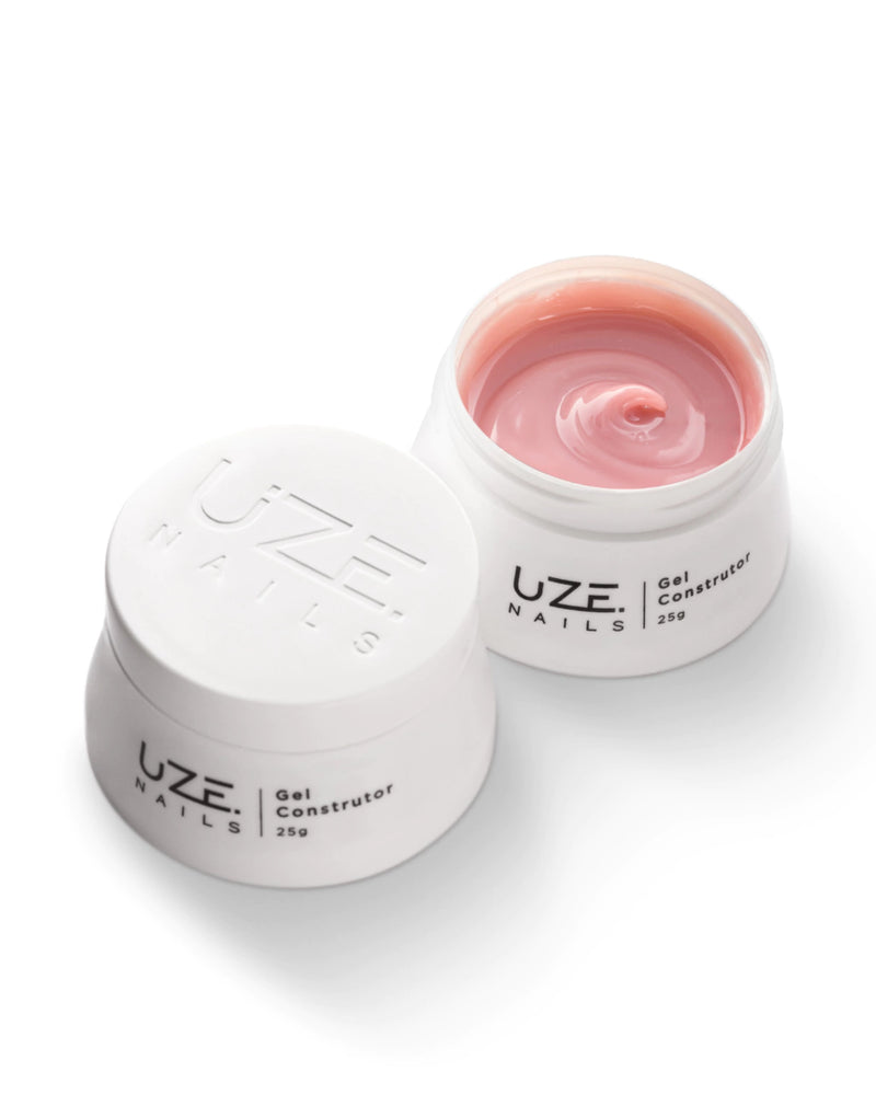 Uze Nails Gel Construtor Natural Nude Pink 25g