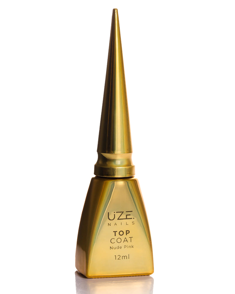 Uze Nails Top Coat Nude Pink 12ml