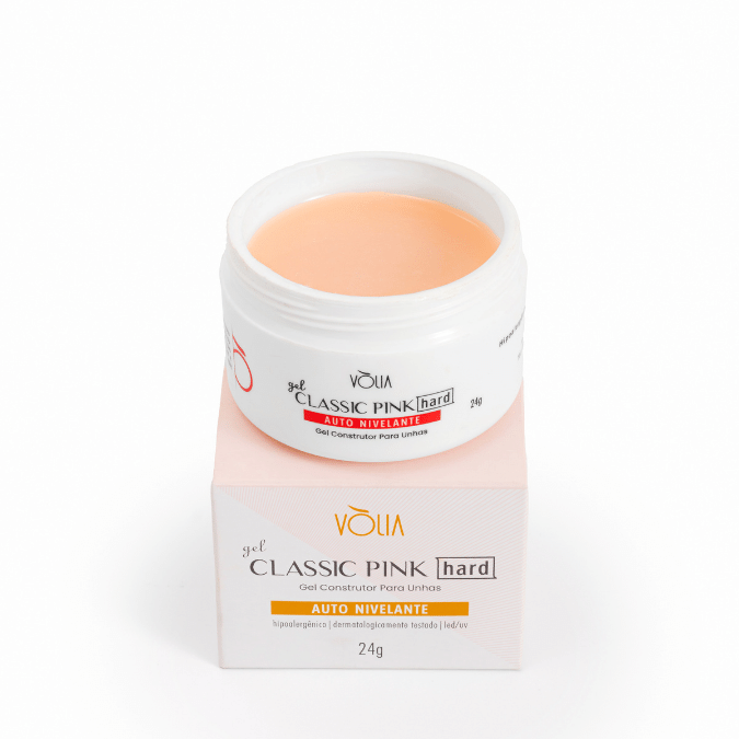 Gel Classic Pink Hard – Pote 24g