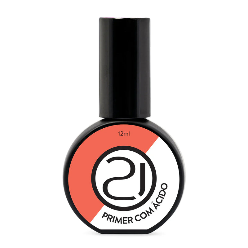Nails 21 - Promotor (Adesivador) 12ml + Primer com Ácido (Desidratador) 12ml
