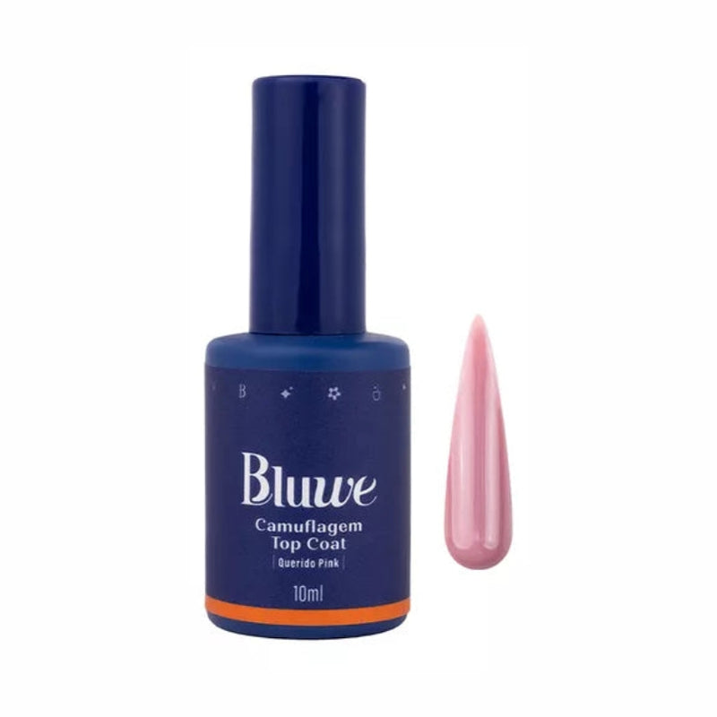 Bluwe - Saldão Top Coat Camuflagem Querido Pink 10 ml