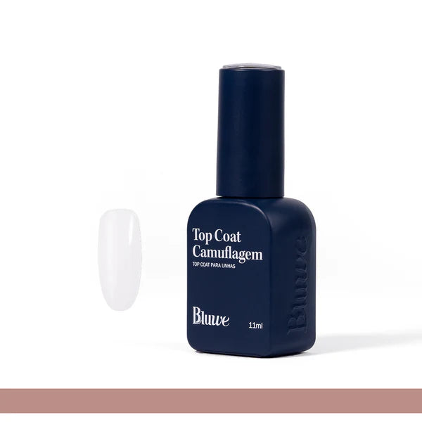 Bluwe - Top Coat Camuflagem Silk White 11ml