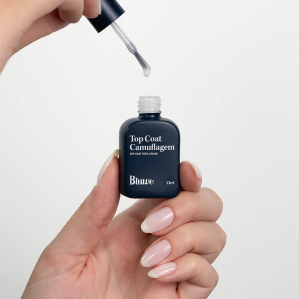 Bluwe - Top Coat Camuflagem Silk White 11ml
