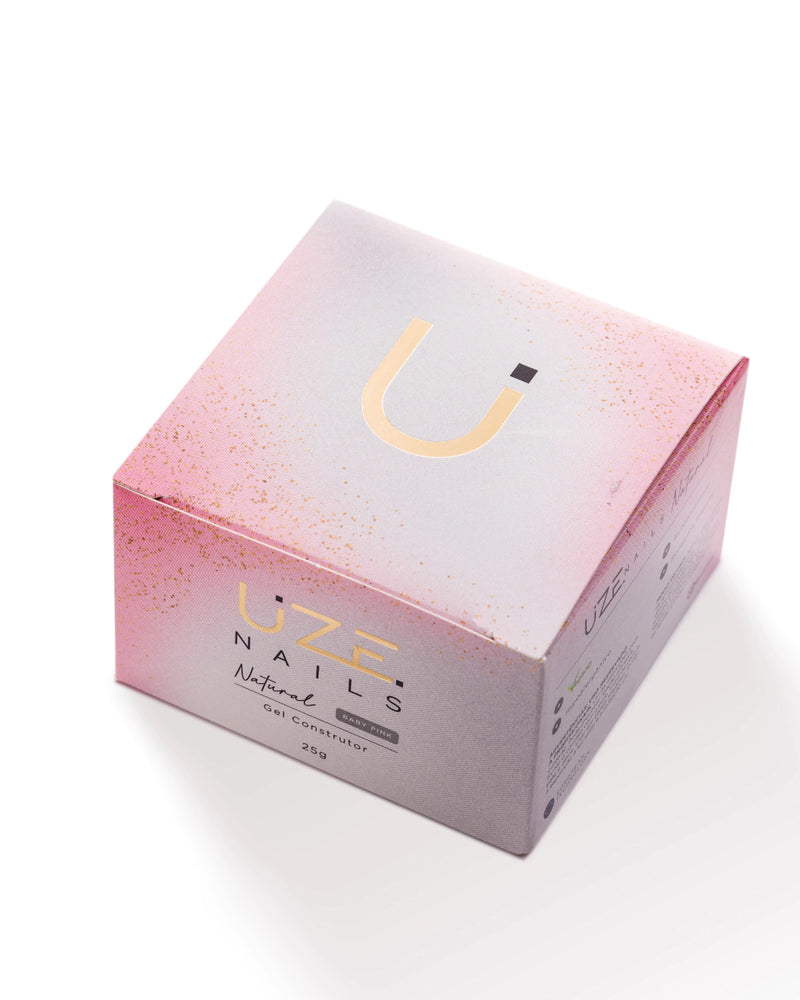 Uze Nails Gel Construtor Natural Baby Pink 25g