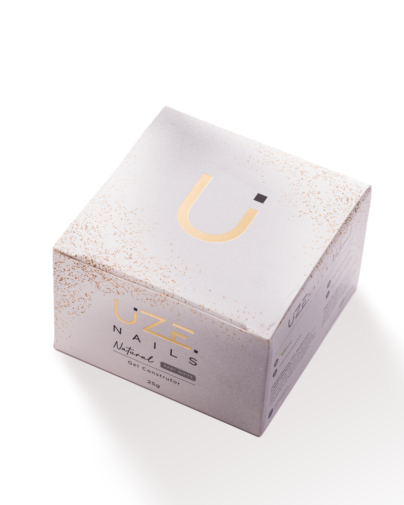 Uze Nails Gel Construtor Natural Baby White 25g