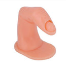 Dedo Postiço Com Unha Para Treino Manicure Em Plástico