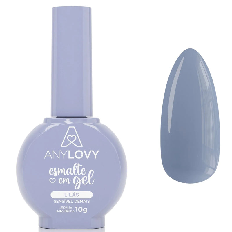 Anylovy Esmalte em Gel Lilás Sensível Demais 10g