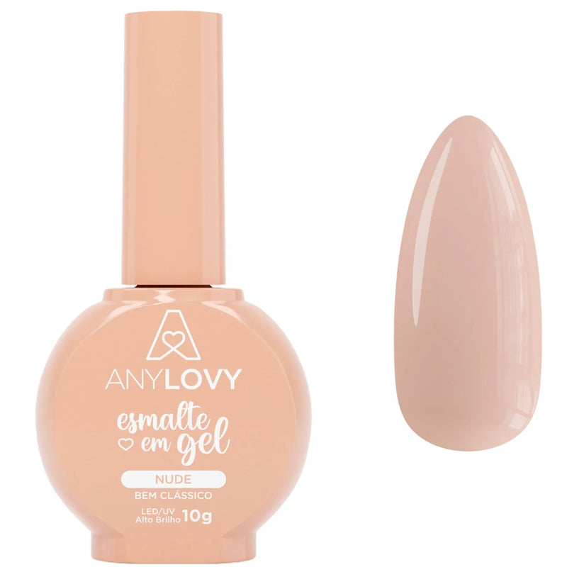 Anylovy Esmalte em Gel Nude Bem Clássico 10g