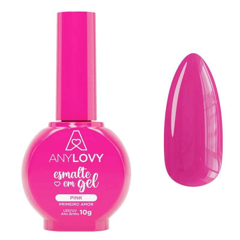 Anylovy Esmalte em Gel Pink Primeiro Amor 10g
