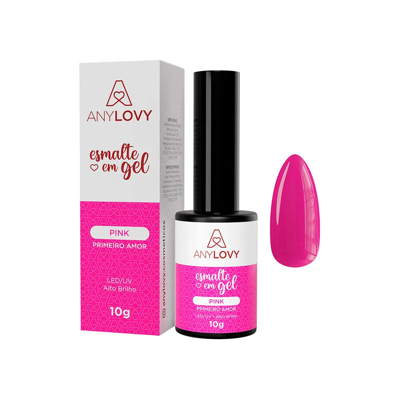 Anylovy Esmalte em Gel Pink Primeiro Amor 10g