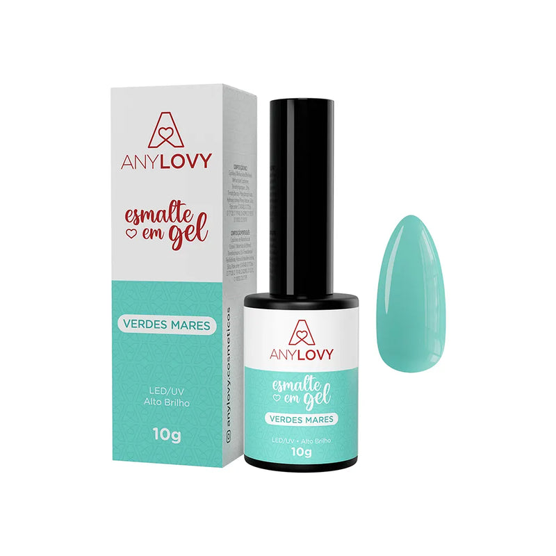 Anylovy Esmalte em Gel Verdes Mares 10g