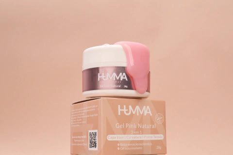 Humma - Gel Pink 3 em 1 - 28g