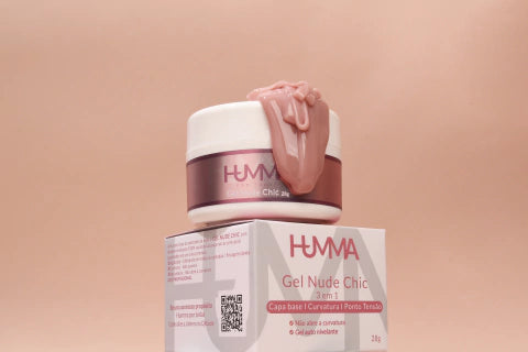 Humma - Gel Nude Chic 3 em 1 - 28g
