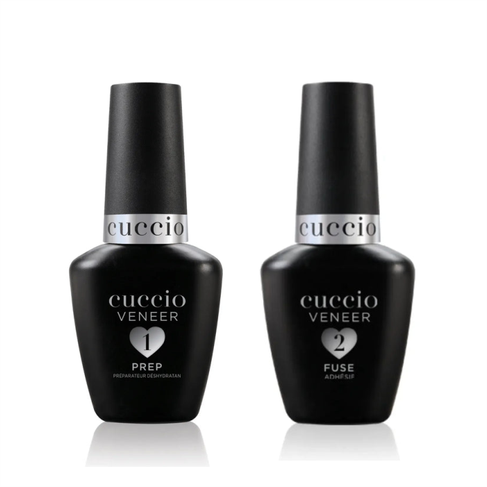 Cuccio - Desidratador Prep Passo 1 13ml + Adesivador Fuse Passo 2 13ml
