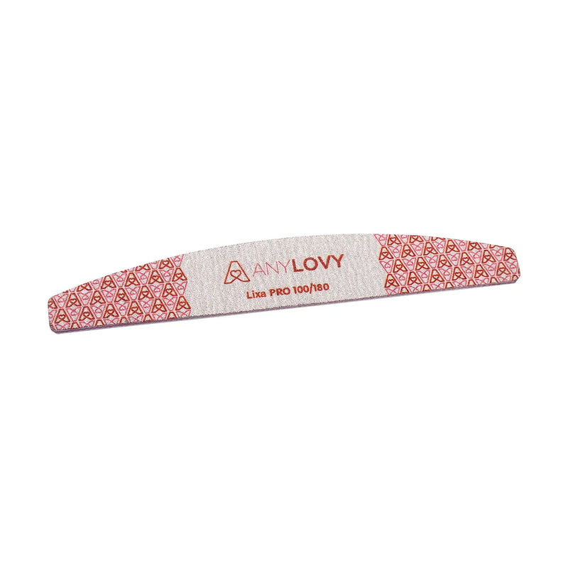 Anylovy Lixa 100/180 Boomerang Pacote com 25 unidades