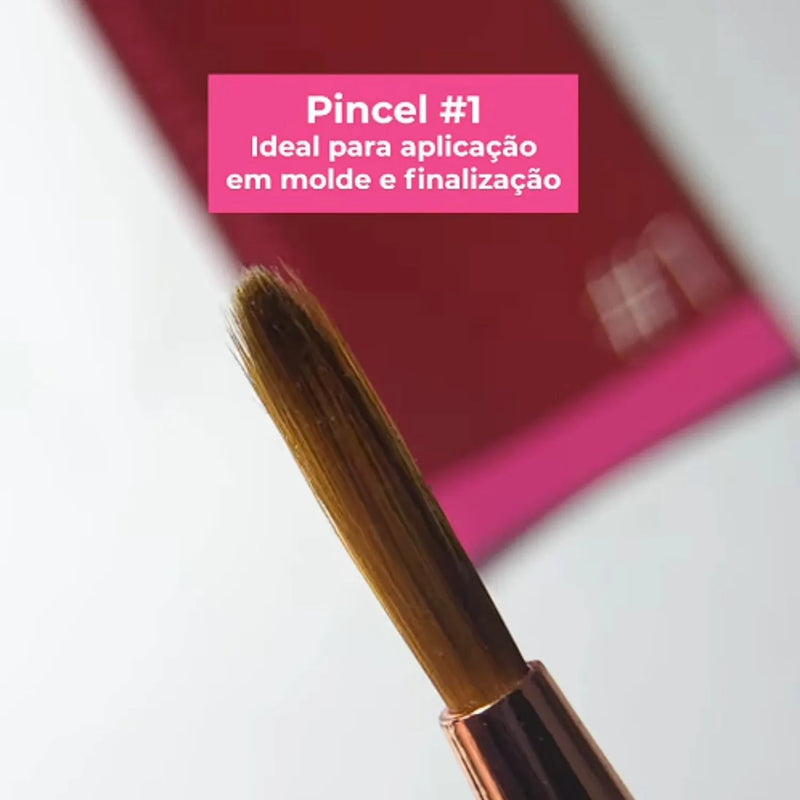 Anylovy Pincel Fino Redondo